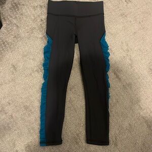 Michi Leggings with Ruffled sheer sides